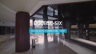 Double-Six Luxury Hotel Seminyak;  Deluxe Suite Plunge Pool; room tour; staycation