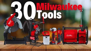 30 Milwaukee Tools You Probably Never Seen Before! | Marathon Of Milwaukee Tools