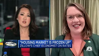 'Housing market is frozen up': Zillow chief economist on mortgage rates at highest level since 2000