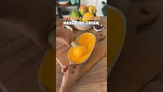 3 Minute Instant Mango Ice Cream !!!! How do you think it is made ?? Guess karo