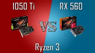 GTX 1050 Ti vs RX 560 | All 4Gb | Ryzen Edition
