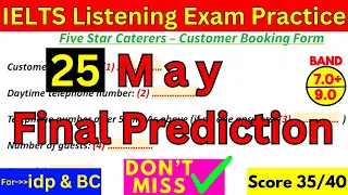 27 APRIL 2024 IELTS LISTENING PRACTICE TEST 2024 WITH ANSWERS | IELTS EXAM PREDICTION | IDP & BC