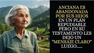 La Anciana  es ABANDONADA por sus HIJOS | en un cruel plan pero todo cambió luego de que.....