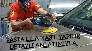 PASTA CİLA NASIL YAPILIR UYGULAMALI VE DETAYLI ANLATIM #boyakoruma#pastacila#cardetailing#menzerna