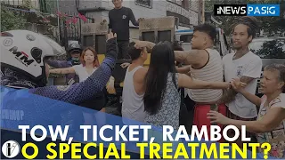 Ayaw pa-tow, ayaw pa-ticket, gusto ramƅol o sƿecial treatment? | iNews Pasig