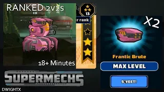 Supermechs⛅ (F2P) [2 MAXED OP Frantic Brutes] 🔫 Noob Account ❗❗❗