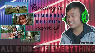 REACTING TO KIMBERLY RECTO's COVER OF ALL KINDS OF EVERYTHING | Nan Kakim