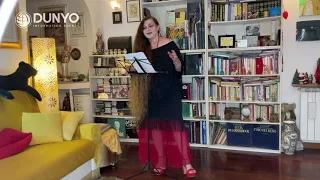 Итальянская оперная певица исполнила Гимн Узбекистана