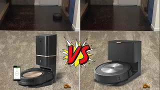 STRESS TEST - iRobot S9+ -VS- Roomba J7+ - Which one can handle a HUGE MESS?