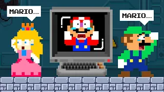 Mario Challenge HIDE and SEEK with Peach, Luigi, Waluigi.... | Game Animation
