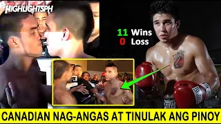 DAHIL NGA BA UNDEFEATED KAYA NAG-ANGAS AT NANULAK SA PINOY? MAY PAGLALAGYAN KA DODONG