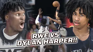 RWE ALMOST THREW HANDS!! Cam Wilder & RWE Vs Dylan Harper FULL GAME! It Got WILD 😱