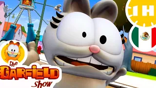 😨 Nermal es perseguido por Garfield. episodios en español latino 😨