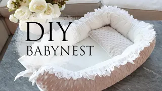 DIY Baby Nest | How to sew your own baby nest | Tijana Arsenijevic