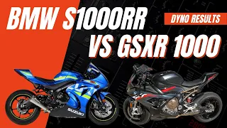 2022 BMW S1000RR vs GSXR 1000 DYNO SHOOTOUT!!! Which bike is Best for the Money??