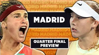 Sabalenka vs Andreeva | Madrid Open 2024 QF | Tennis Prediction