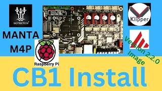 BTT - Manta M4P CB1 Install (Update) v2.2.0