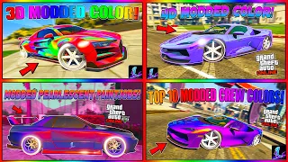 5 Modded Paint Jobs In 1 Video - The Best GTA 5 Paint Jobs All In 1 Video!
