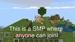 Join my SMP in MCPE! - IP and Port In video! [XBOX, PS4, IOS, ANDROID]