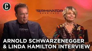 Terminator: Dark Fate | Arnold Schwarzenegger & Linda Hamilton Interview