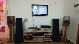 Pioneer SA-7300/Marantz PMA11S1 & DIATONE DS-500 (закрытый ящик) проверка/демонстрация :)))