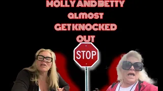 MOLLY GOLIGHTLY AND BULLHORN BETTY ALMOST GET KNOCKED OUT AT ASHLEY FURNITURE STORE