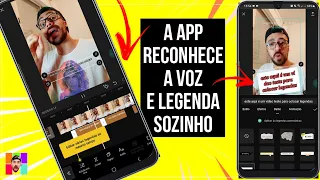 Como colocar legenda automaticamente no vídeo sem precisar digitar ( pelo celular app | aplicativo )