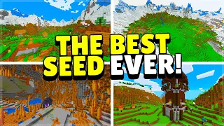 THE BEST EVER SEED For Minecraft 1.18+ Minecraft Bedrock & Java (MCPE, Xbox, Switch, PS4, PC)