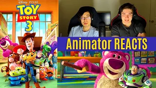 REACTING to *Toy Story 3*  THE PERFECT END?? (First Time Watching) Animator Reacts