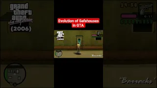 Evolution of Safehouses in GTA