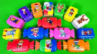 Looking For Paw Patrol Clay With Candies: Ryder, Chase, Marshall,...Satisfying ASMR Video