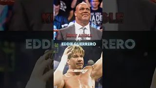 Kurt Angle vs Eddie Guerrero #wwe #kurtangle #eddieguerrero #shorts