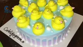 14 Little Ducks | Cute Cake Making for Kids