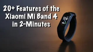 20+ Xiaomi Mi Band 4 Features in 2-Minutes (Standard Global Edition)