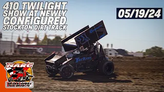 410 Sprint Cars NARC Twilight Show | Newly Configured Stockton Dirt Track | Full Event Coverage