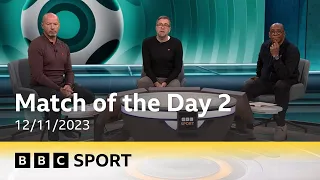 BBC Sport | Match of the Day 2 intro/outro | 12/11/2023