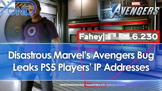 Disastrous Marvel's Avengers Bug Leaks IP Addresses & Doxxes PS5 Streamers And Players