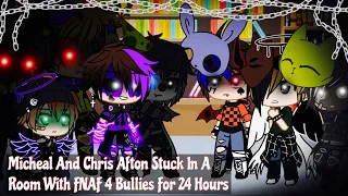 Micheal And Chris Afton Stuck In A Room With FNAF 4 Bullies For 24 Hours / (remake) / FNAF