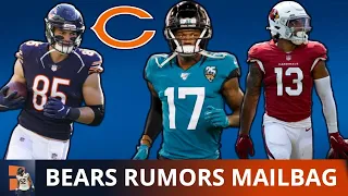 Bears Trade Rumors On Cole Kmet, Mecole Hardman + Sign Christian Kirk, DJ Chark In NFL Free Agency?