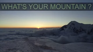 Mount Elbrus. The highest peak of Europe.