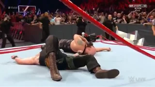 wwe Big Show vs. Braun Strowman Collapse Ring: 2017 Apr 17