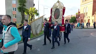 Wyruszyła 350 piesza pielgrzymka z Kościerzyny do Wejherowa