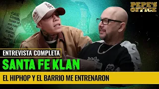 SANTA FE KLAN: en el BARRIO aprendí todo, me INSPIRÉ con CHALINO  | Pepe's Office