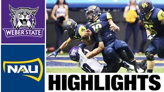 Weber State vs Northern Arizona Highlights | College Football Week 12 | 2022 College Football