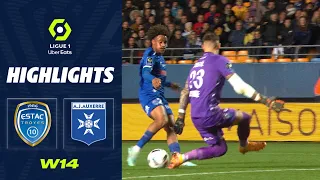 ESTAC TROYES - AJ AUXERRE (1 - 1) - Highlights - (ESTAC - AJA) / 2022-2023