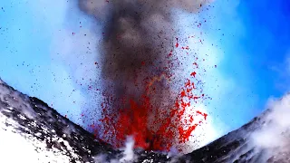 Eruzione Etna. Attività cratere Sudest. 24 novembre 2023