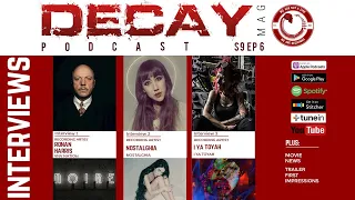 Ronan Harris VNV Nation, Nostalghia, I Ya Toyah Exclusive Interviews DecayMag Podcast S9 EP6