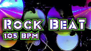 Rock Beat with Crash Ride Choruses - 96 BPM