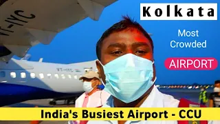 Indigo Flight Kolkata | Busiest airport of India | Varanasi To Kolkata Indigo Flight