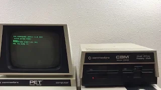 Commodore 2040 Floppy Drive Inspection and Test